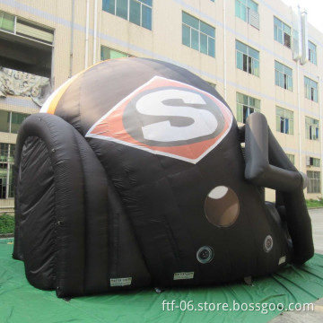 2015 Popular Inflatable Football Helmet Tunnel